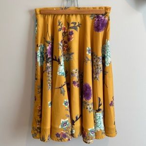 ModCloth full circle midi skirt (size M)